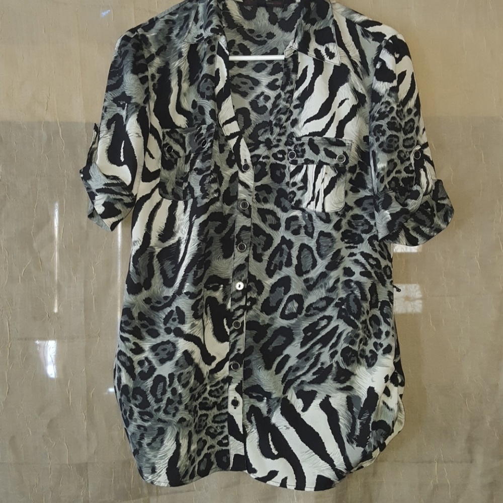 Animal Print Top